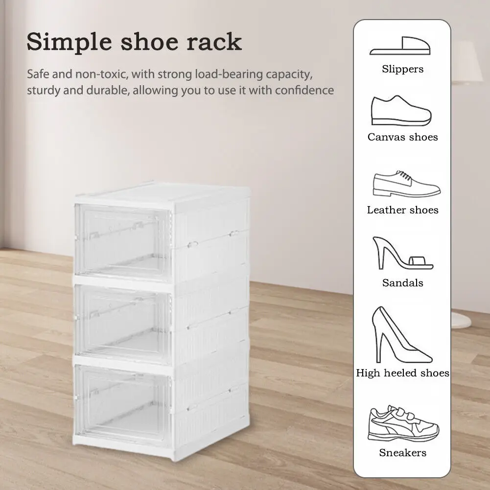 3/6 Layers Foldable Shoes Stor - огляд і ціна Sneaker Case
