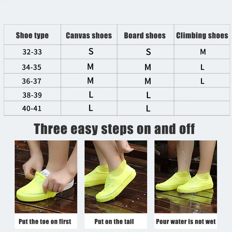 Waterproof Shoe Covers Silicon - огляд і ціна Sneaker Case