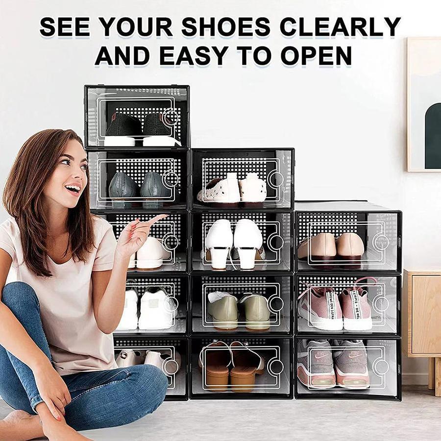 12/24/36 Pcs Extra Large Clear - огляд і ціна Sneaker Case